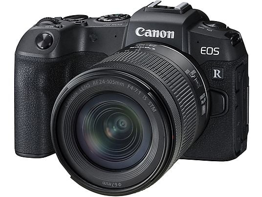 CANON EOS RP Kit Systemkamera mit Objektiv 24-105 mm, 7,5 cm Display Touchscreen, WLAN